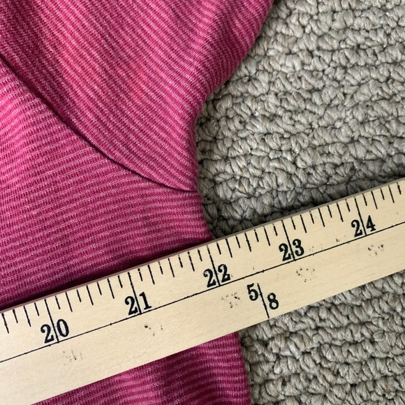 MCM Grand Las Vegas Mens T Shirt Size Large Purple Striped Short Sleeve Pullover - Picture 7 of 11